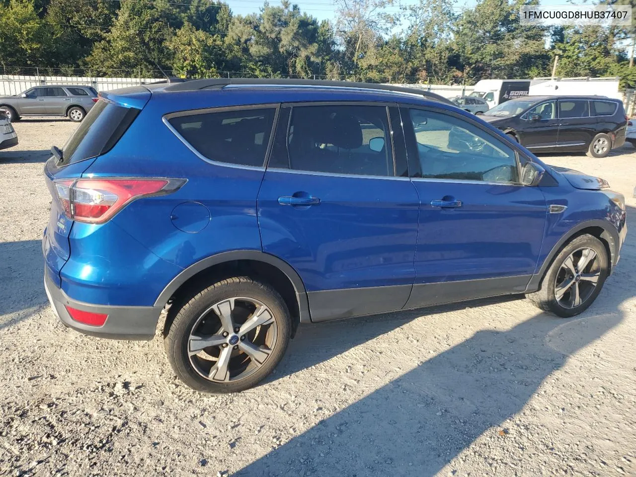 2017 Ford Escape Se VIN: 1FMCU0GD8HUB37407 Lot: 74448394