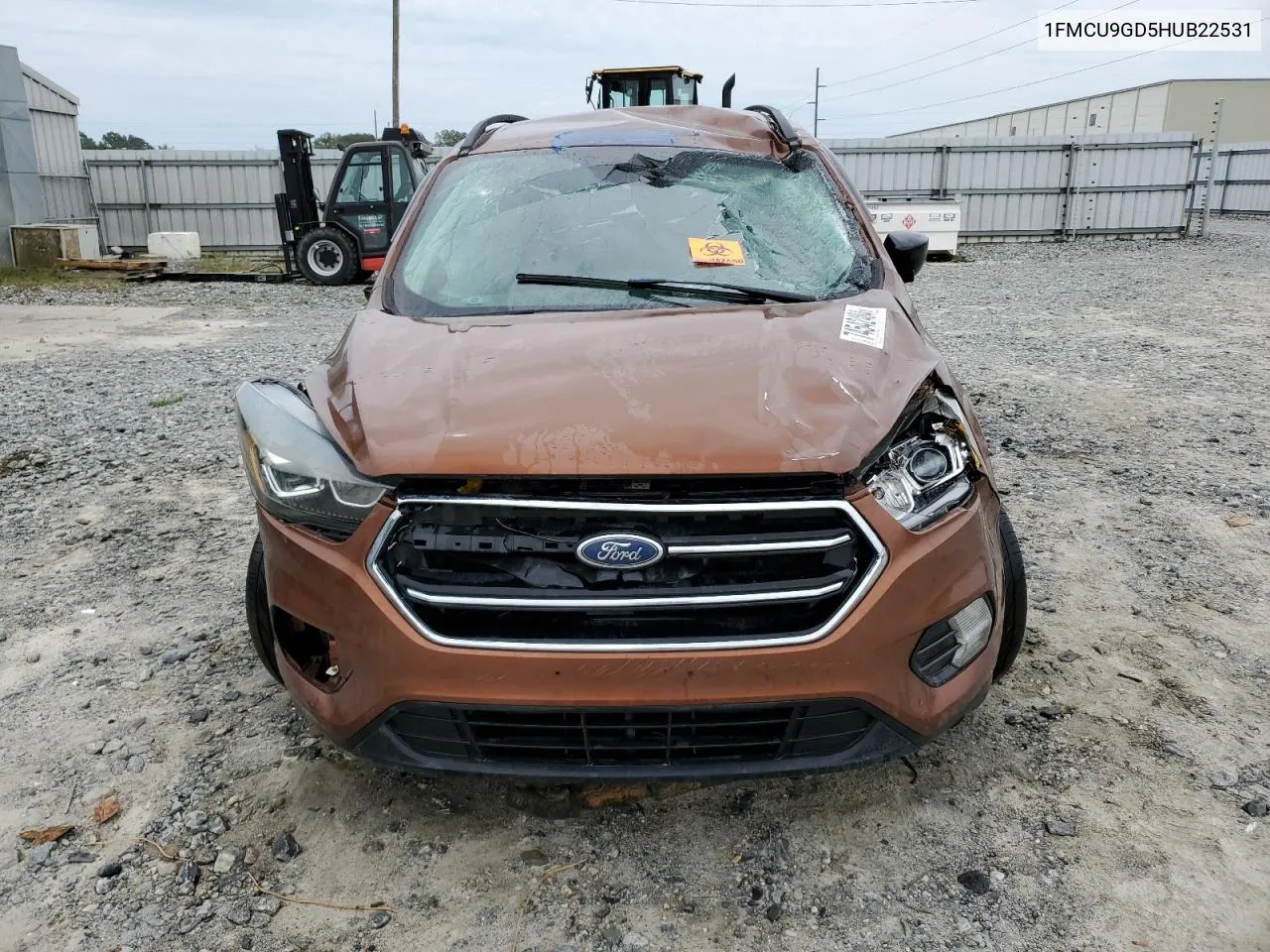 2017 Ford Escape Se VIN: 1FMCU9GD5HUB22531 Lot: 74542484