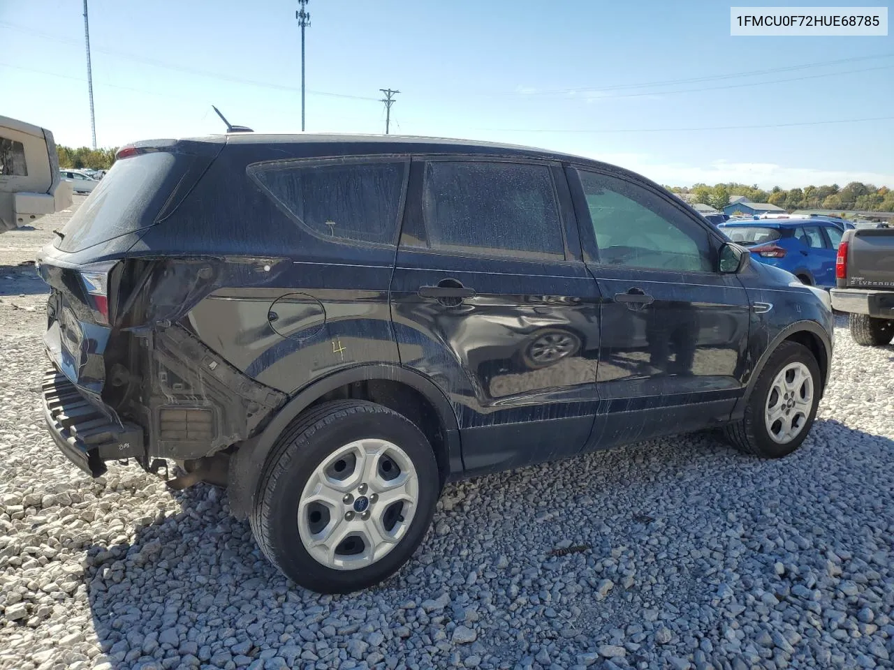 2017 Ford Escape S VIN: 1FMCU0F72HUE68785 Lot: 74543224