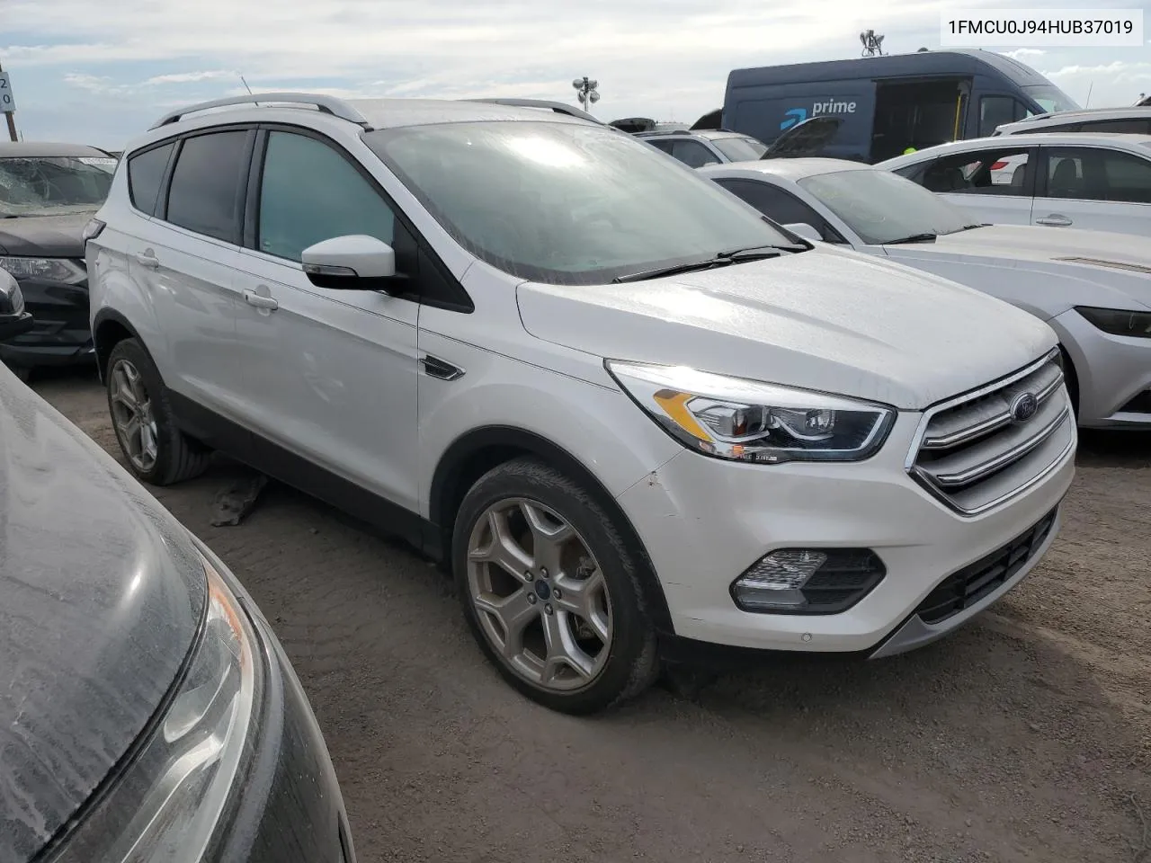 2017 Ford Escape Titanium VIN: 1FMCU0J94HUB37019 Lot: 74548614