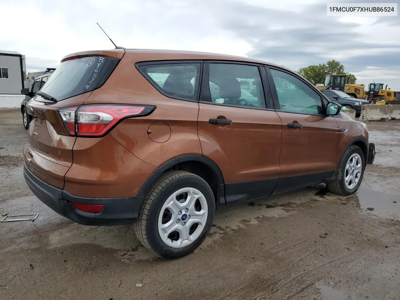 2017 Ford Escape S VIN: 1FMCU0F7XHUB86524 Lot: 74568594