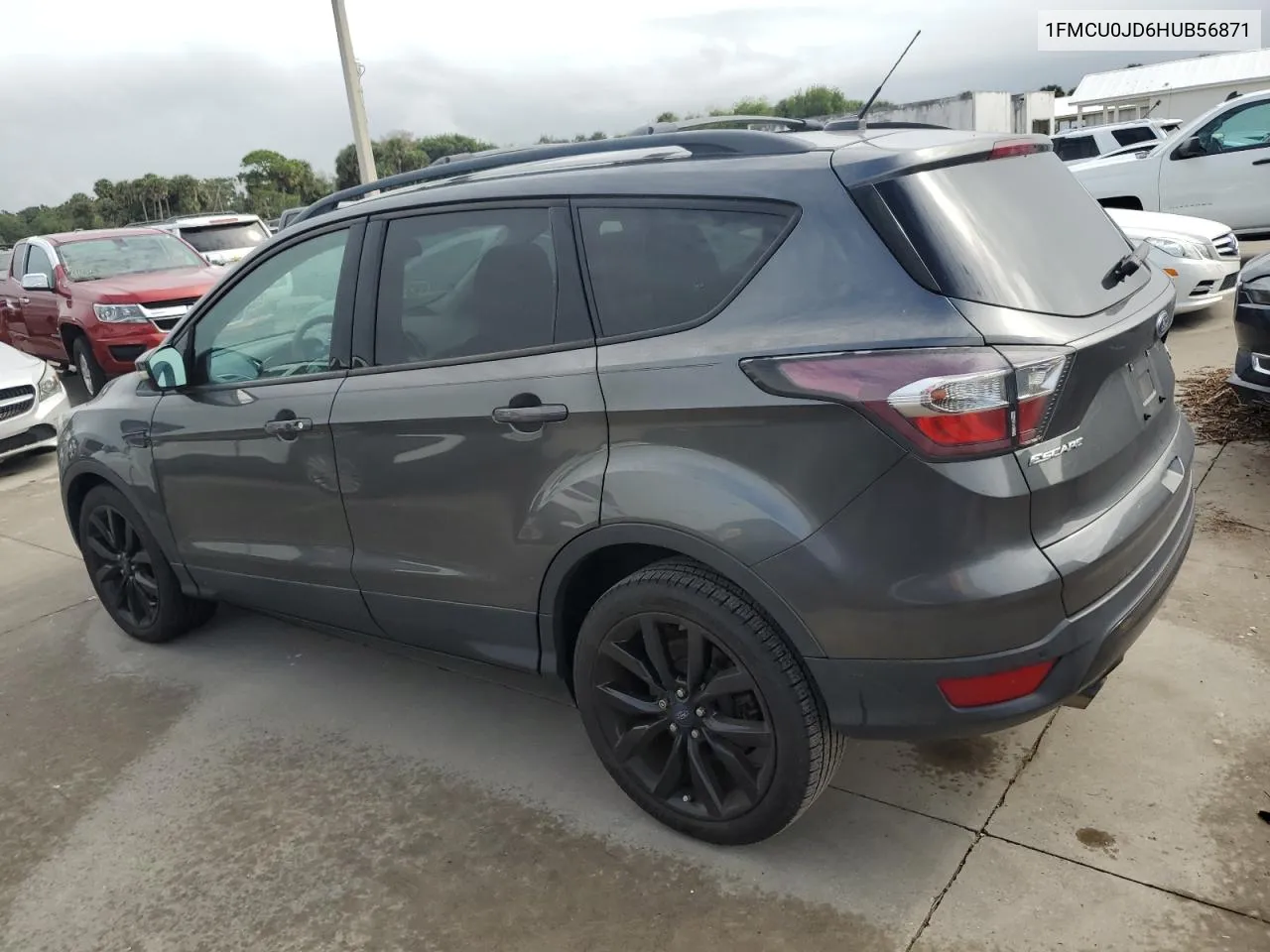 2017 Ford Escape Titanium VIN: 1FMCU0JD6HUB56871 Lot: 74621344