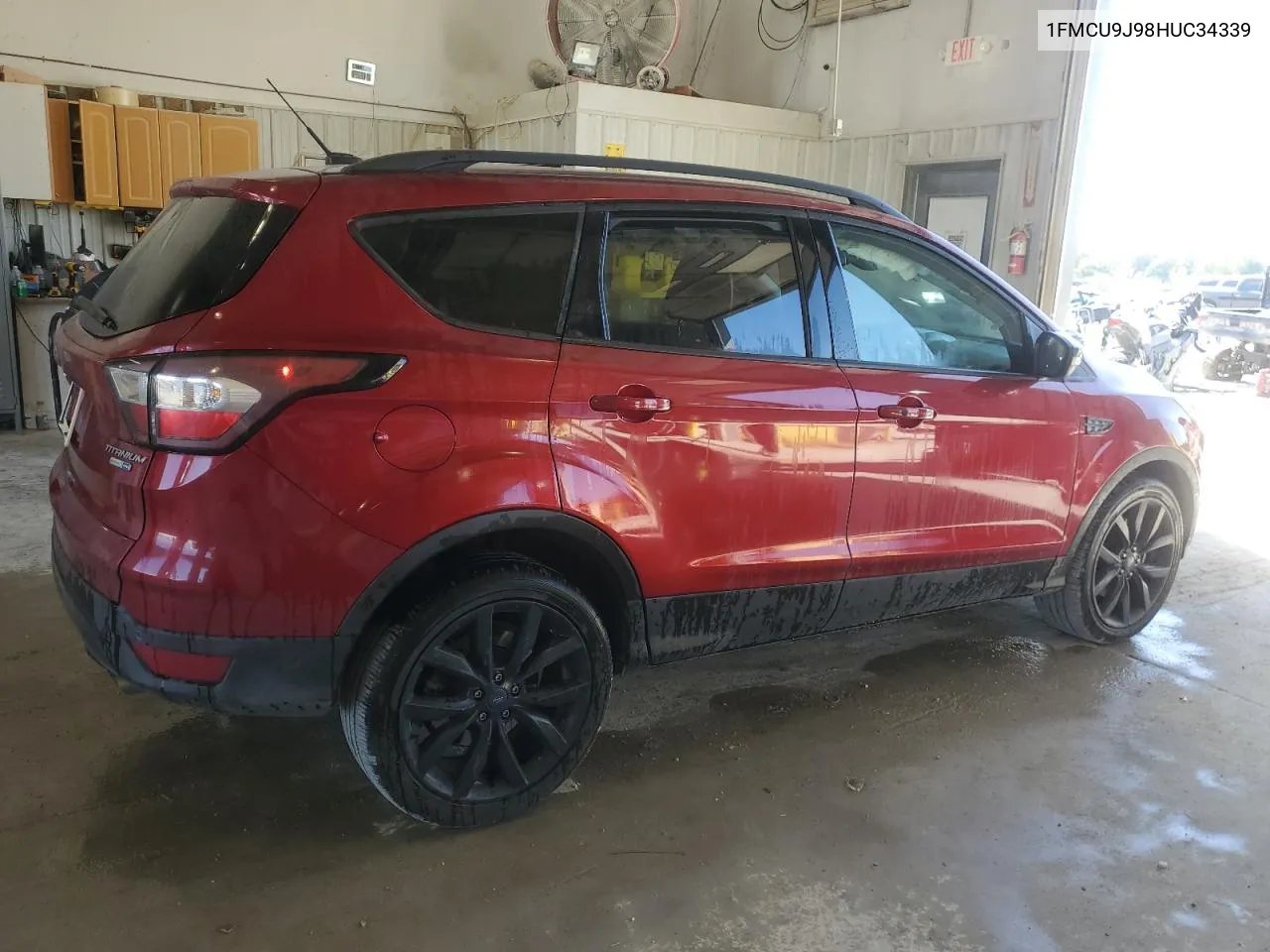 2017 Ford Escape Titanium VIN: 1FMCU9J98HUC34339 Lot: 74638594