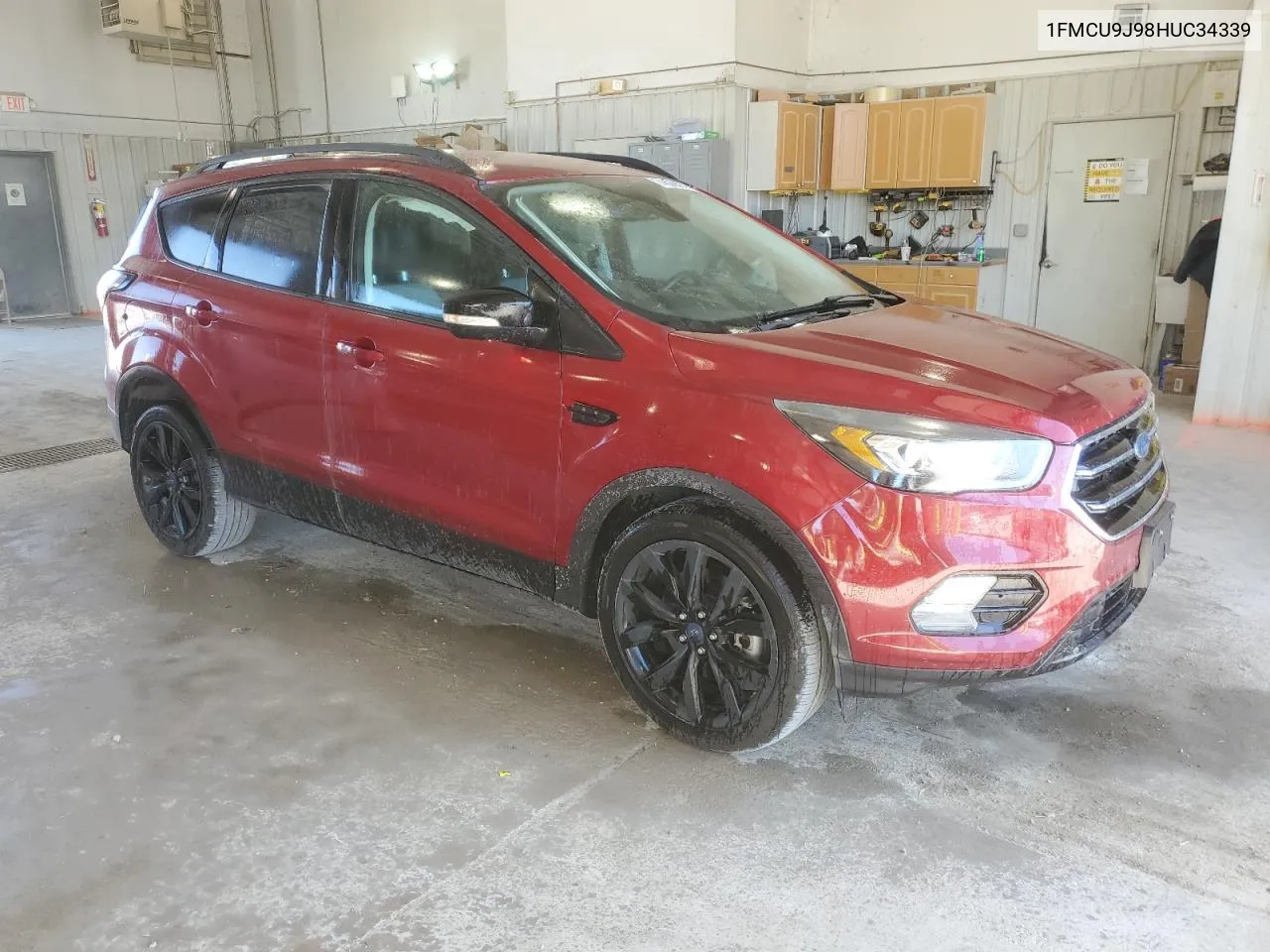 2017 Ford Escape Titanium VIN: 1FMCU9J98HUC34339 Lot: 74638594