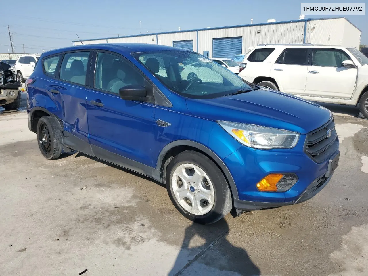 2017 Ford Escape S VIN: 1FMCU0F72HUE07792 Lot: 74709724