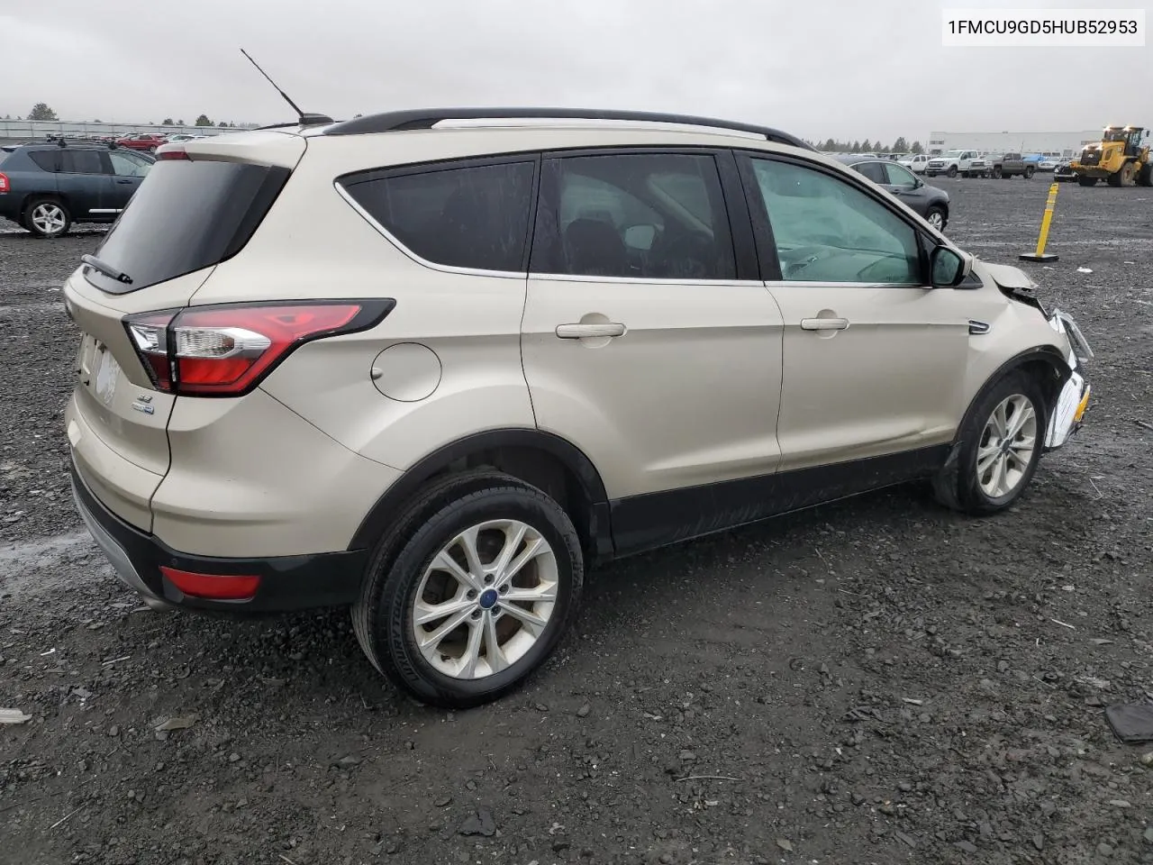 2017 Ford Escape Se VIN: 1FMCU9GD5HUB52953 Lot: 74777714