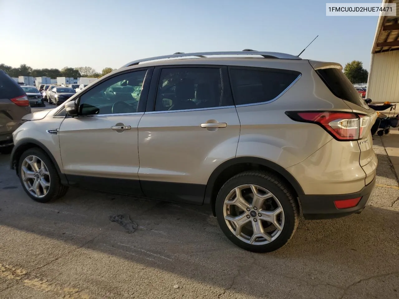 2017 Ford Escape Titanium VIN: 1FMCU0JD2HUE74471 Lot: 74904784