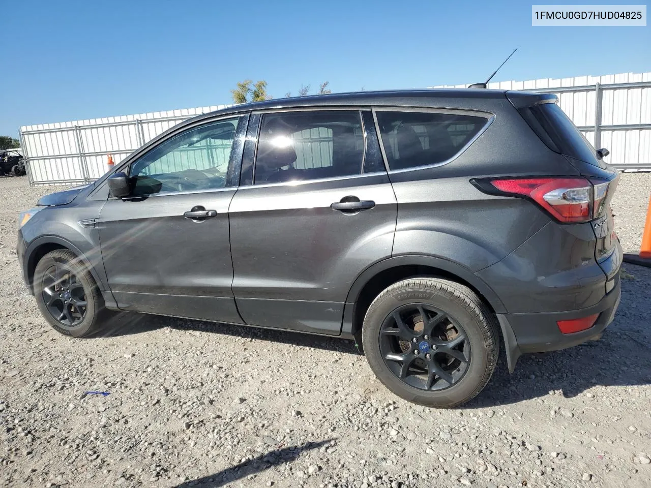 2017 Ford Escape Se VIN: 1FMCU0GD7HUD04825 Lot: 74970934