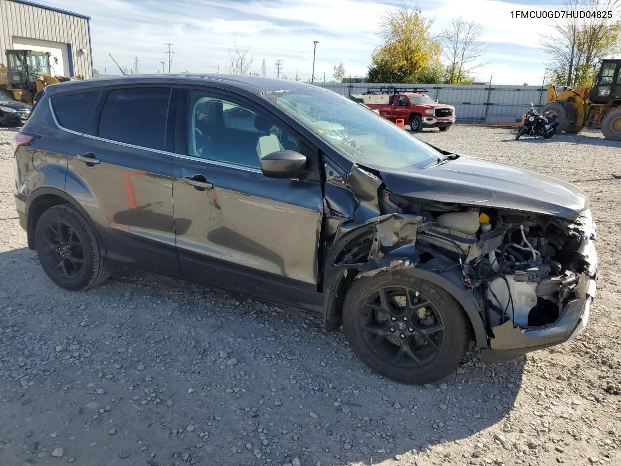 2017 Ford Escape Se VIN: 1FMCU0GD7HUD04825 Lot: 74970934