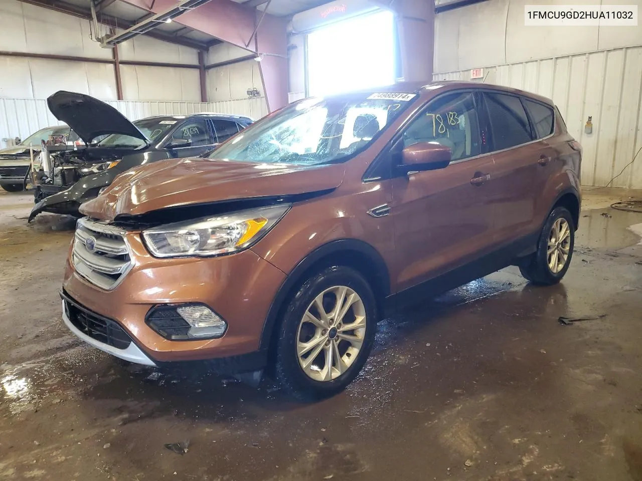 2017 Ford Escape Se VIN: 1FMCU9GD2HUA11032 Lot: 74988914