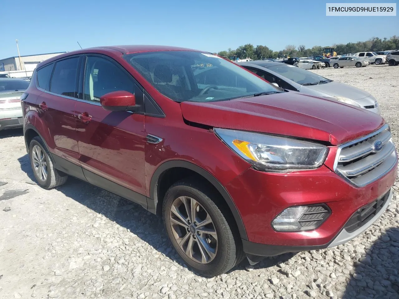 2017 Ford Escape Se VIN: 1FMCU9GD9HUE15929 Lot: 75005104