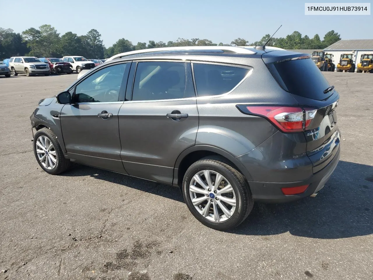 2017 Ford Escape Titanium VIN: 1FMCU0J91HUB73914 Lot: 75009004