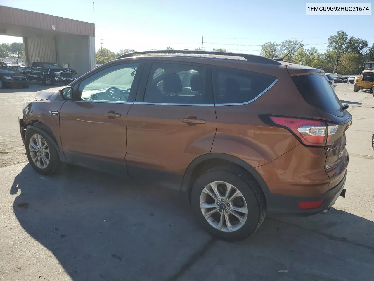 2017 Ford Escape Se VIN: 1FMCU9G92HUC21674 Lot: 75030634