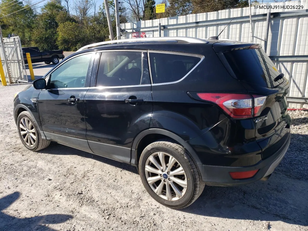 2017 Ford Escape Titanium VIN: 1FMCU9J91HUD26229 Lot: 75044094