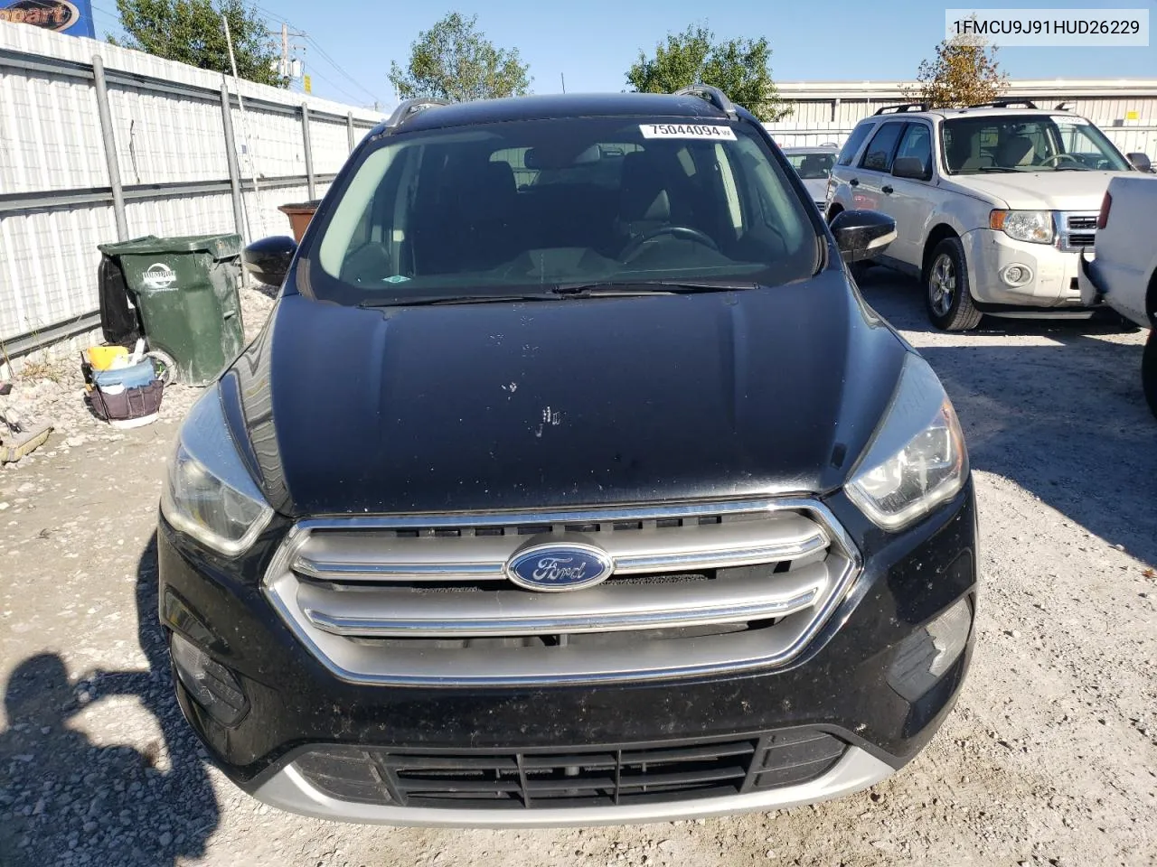 2017 Ford Escape Titanium VIN: 1FMCU9J91HUD26229 Lot: 75044094