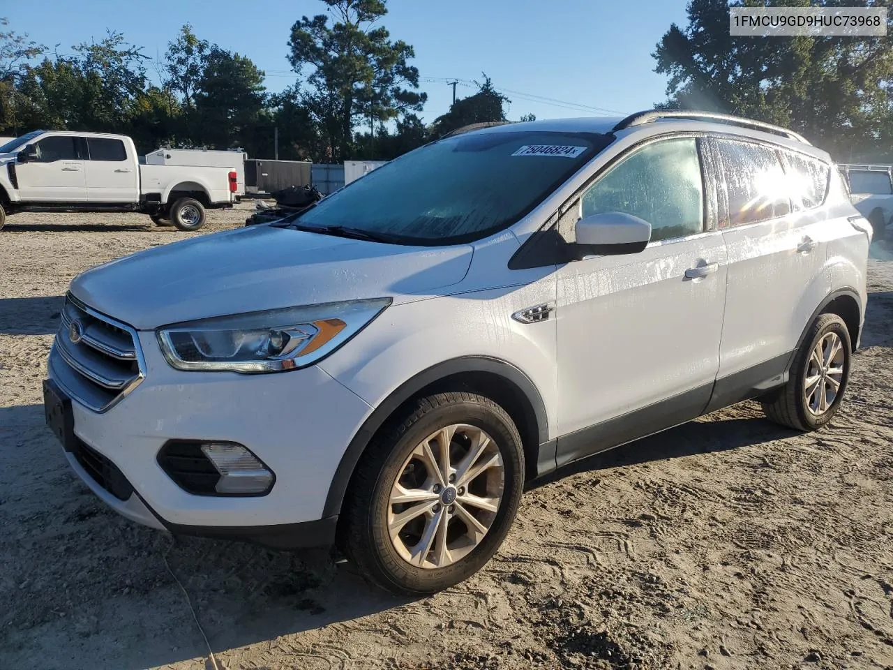 2017 Ford Escape Se VIN: 1FMCU9GD9HUC73968 Lot: 75046824