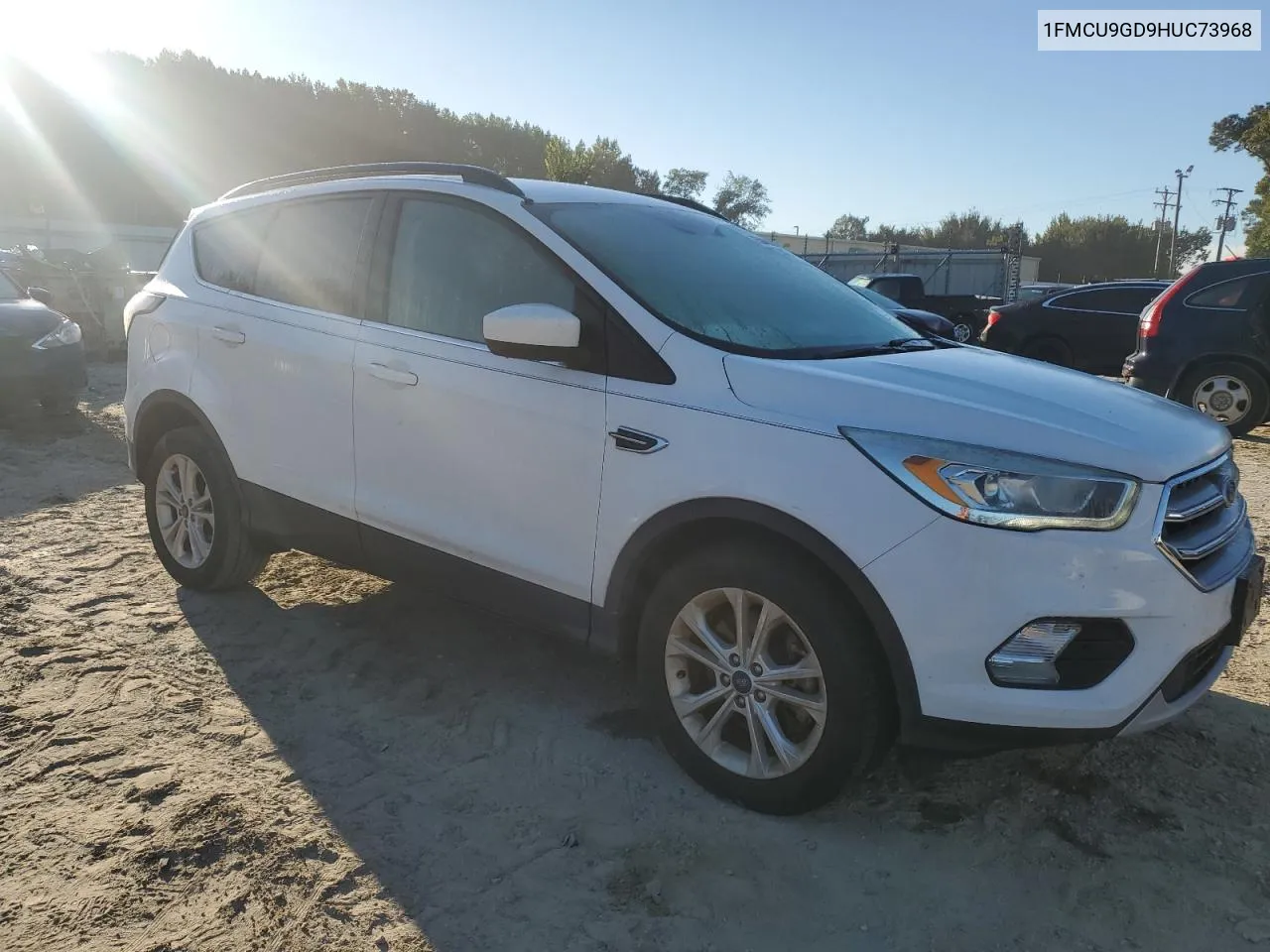 2017 Ford Escape Se VIN: 1FMCU9GD9HUC73968 Lot: 75046824