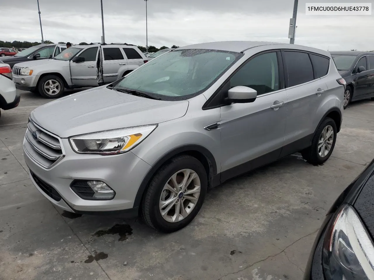 2017 Ford Escape Se VIN: 1FMCU0GD6HUE43778 Lot: 75051714