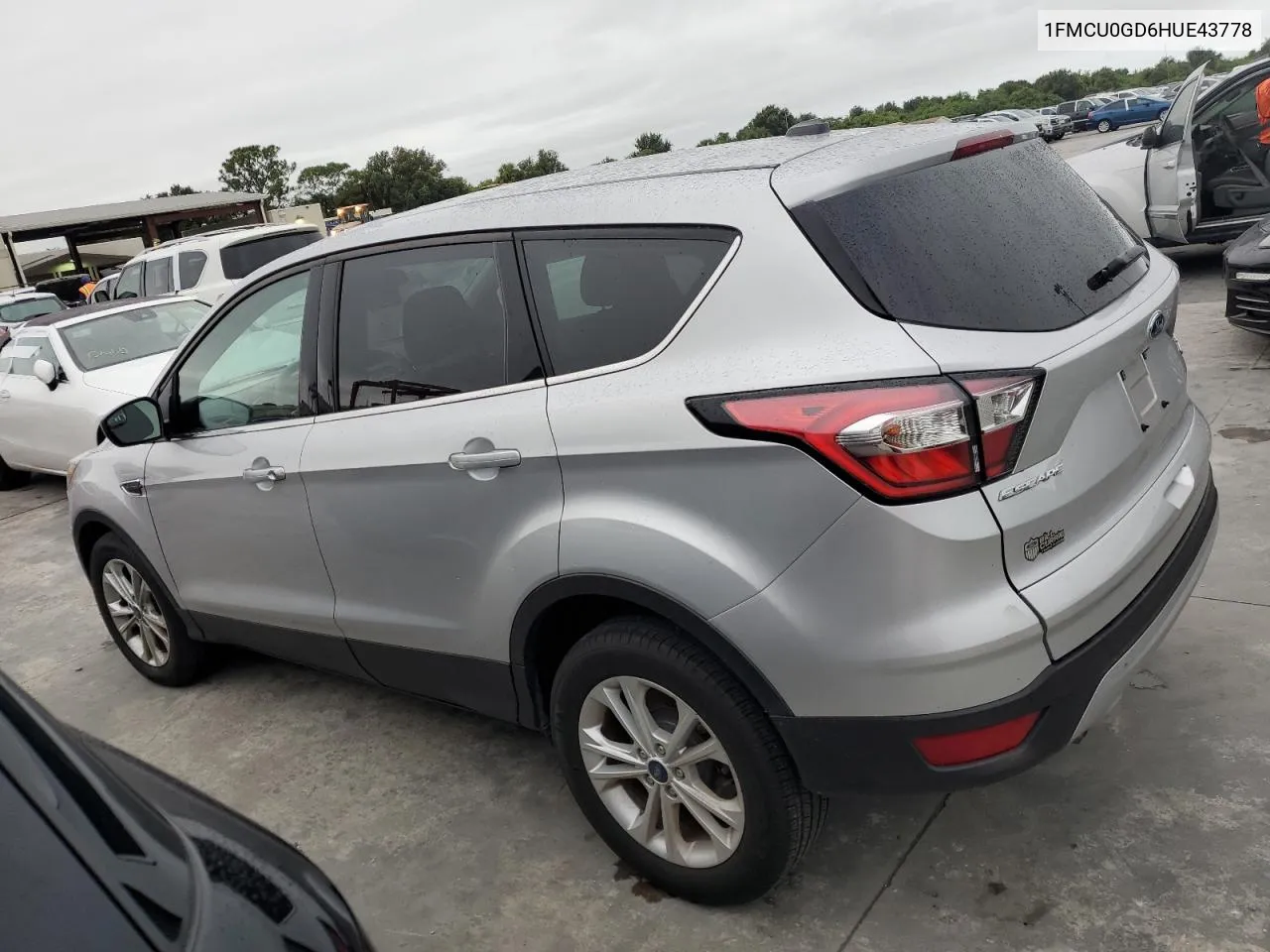 2017 Ford Escape Se VIN: 1FMCU0GD6HUE43778 Lot: 75051714