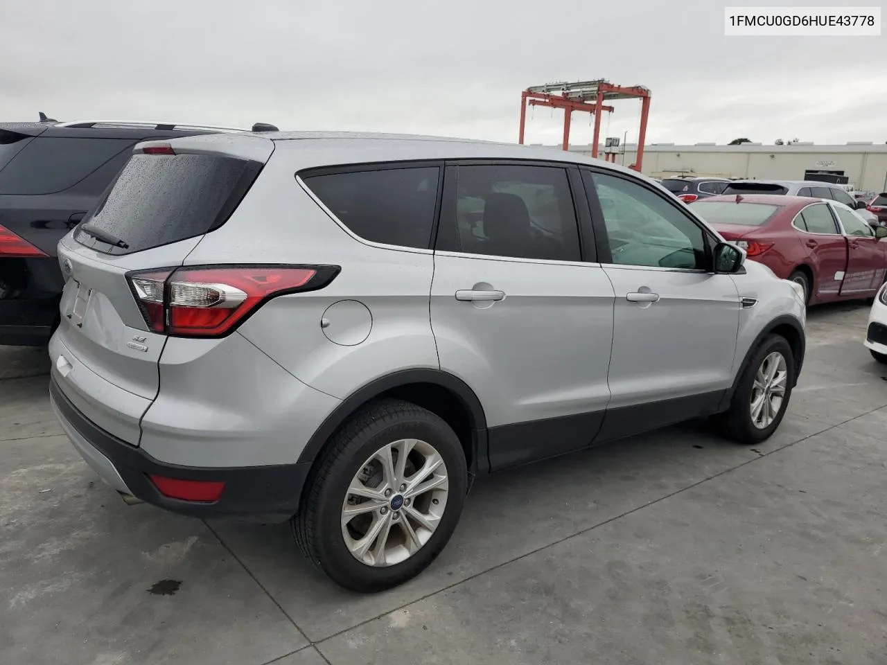 2017 Ford Escape Se VIN: 1FMCU0GD6HUE43778 Lot: 75051714