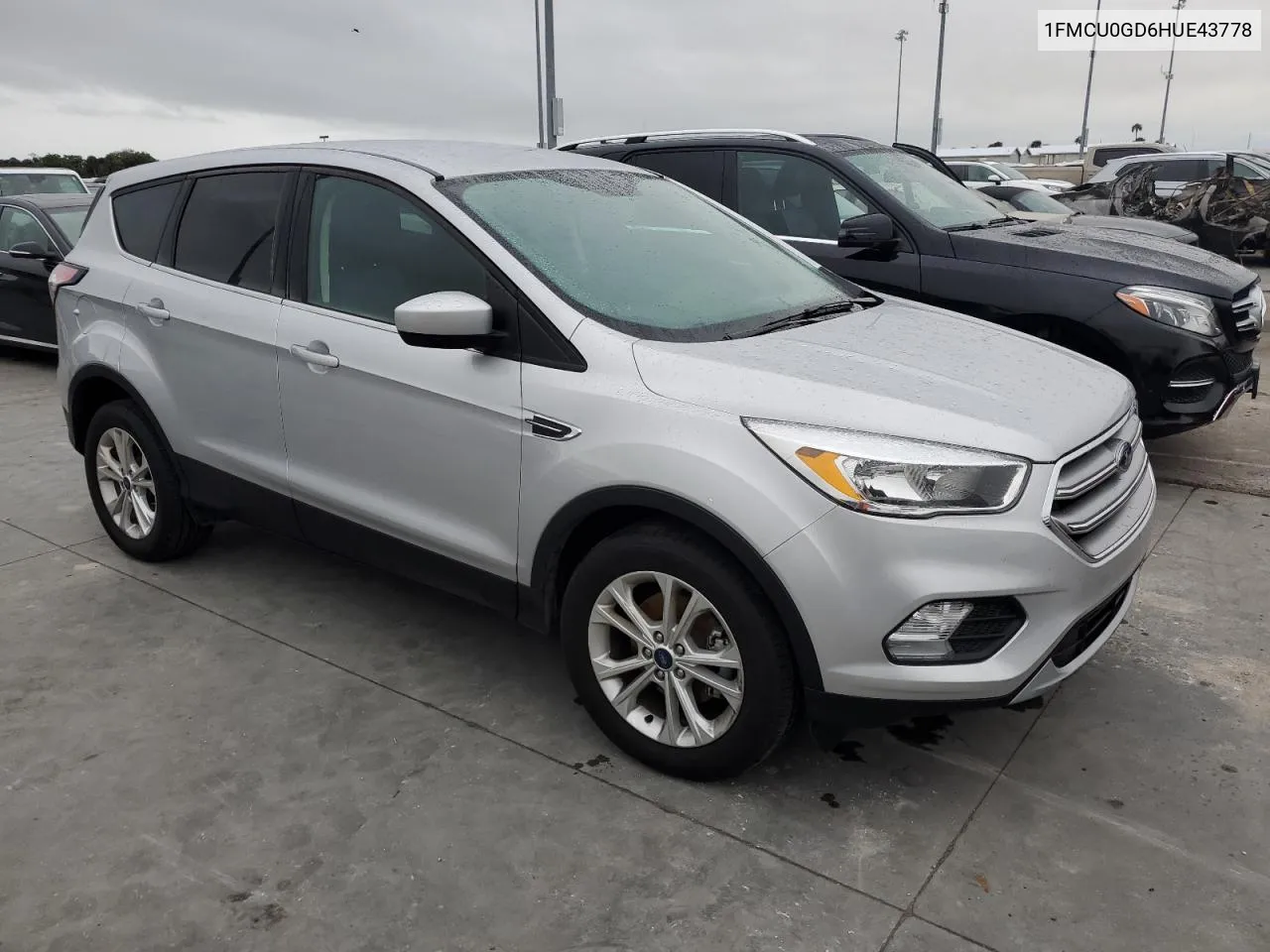 2017 Ford Escape Se VIN: 1FMCU0GD6HUE43778 Lot: 75051714