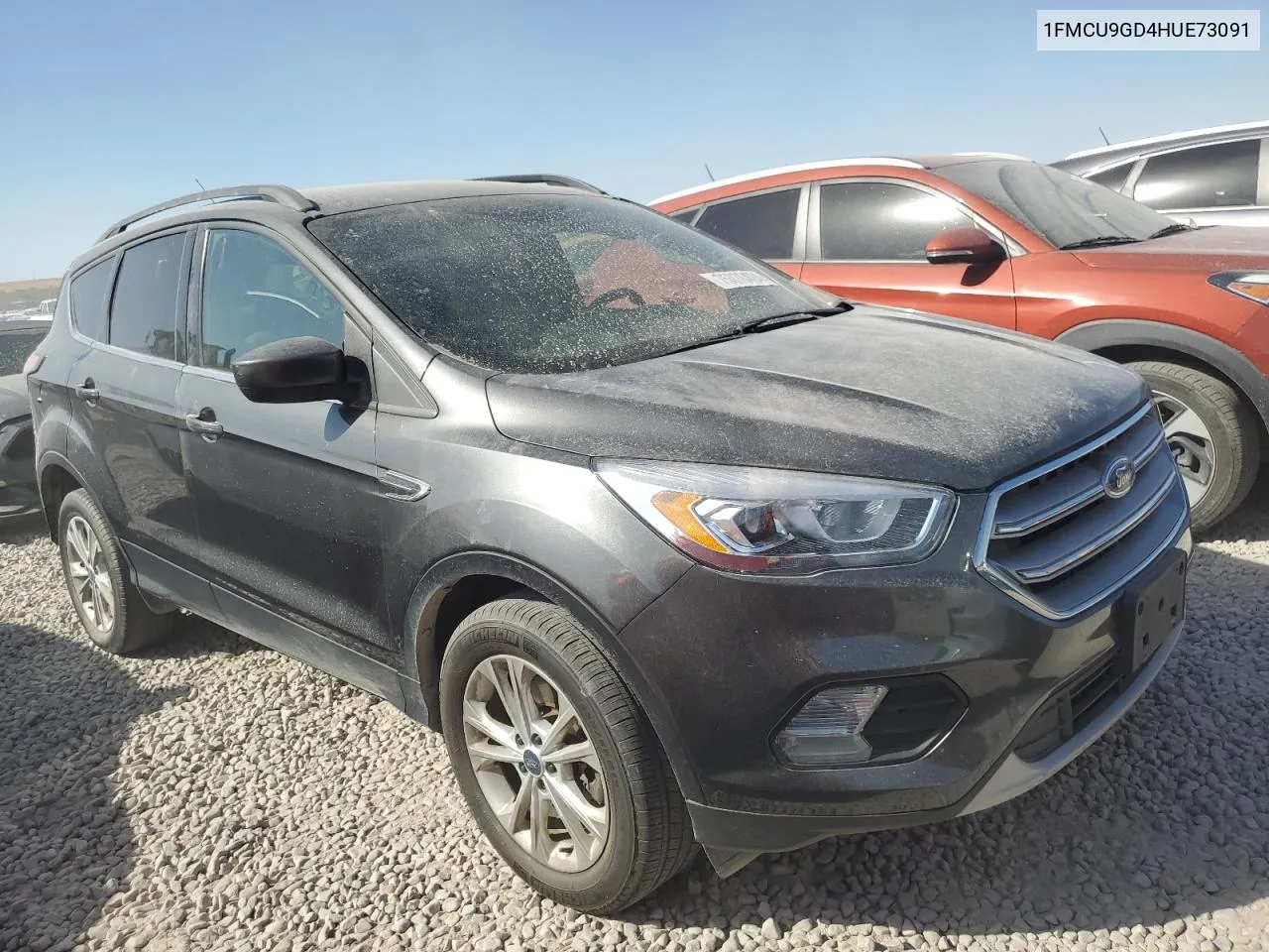 2017 Ford Escape Se VIN: 1FMCU9GD4HUE73091 Lot: 75076494