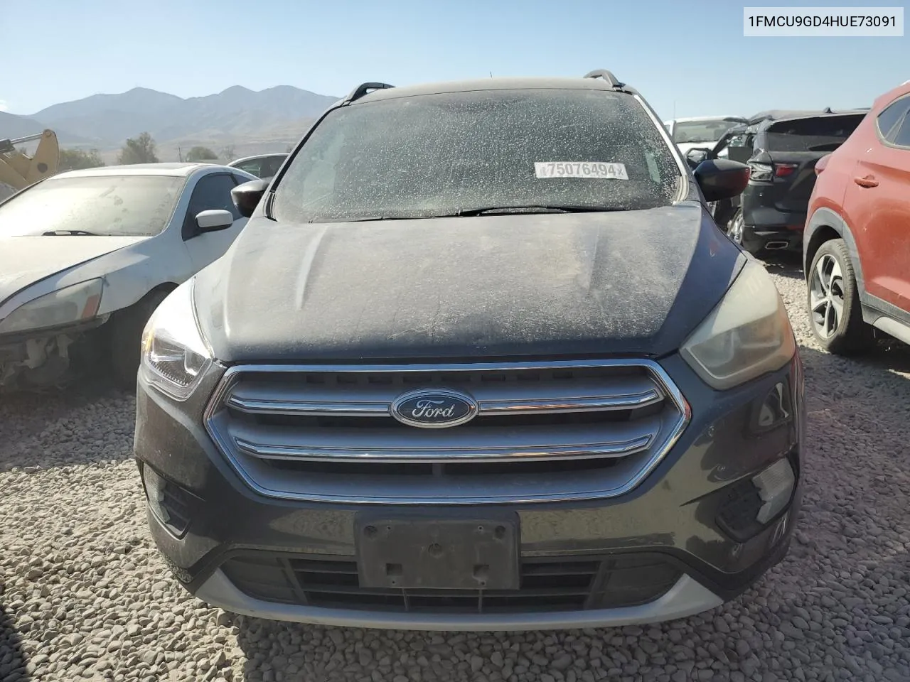 2017 Ford Escape Se VIN: 1FMCU9GD4HUE73091 Lot: 75076494