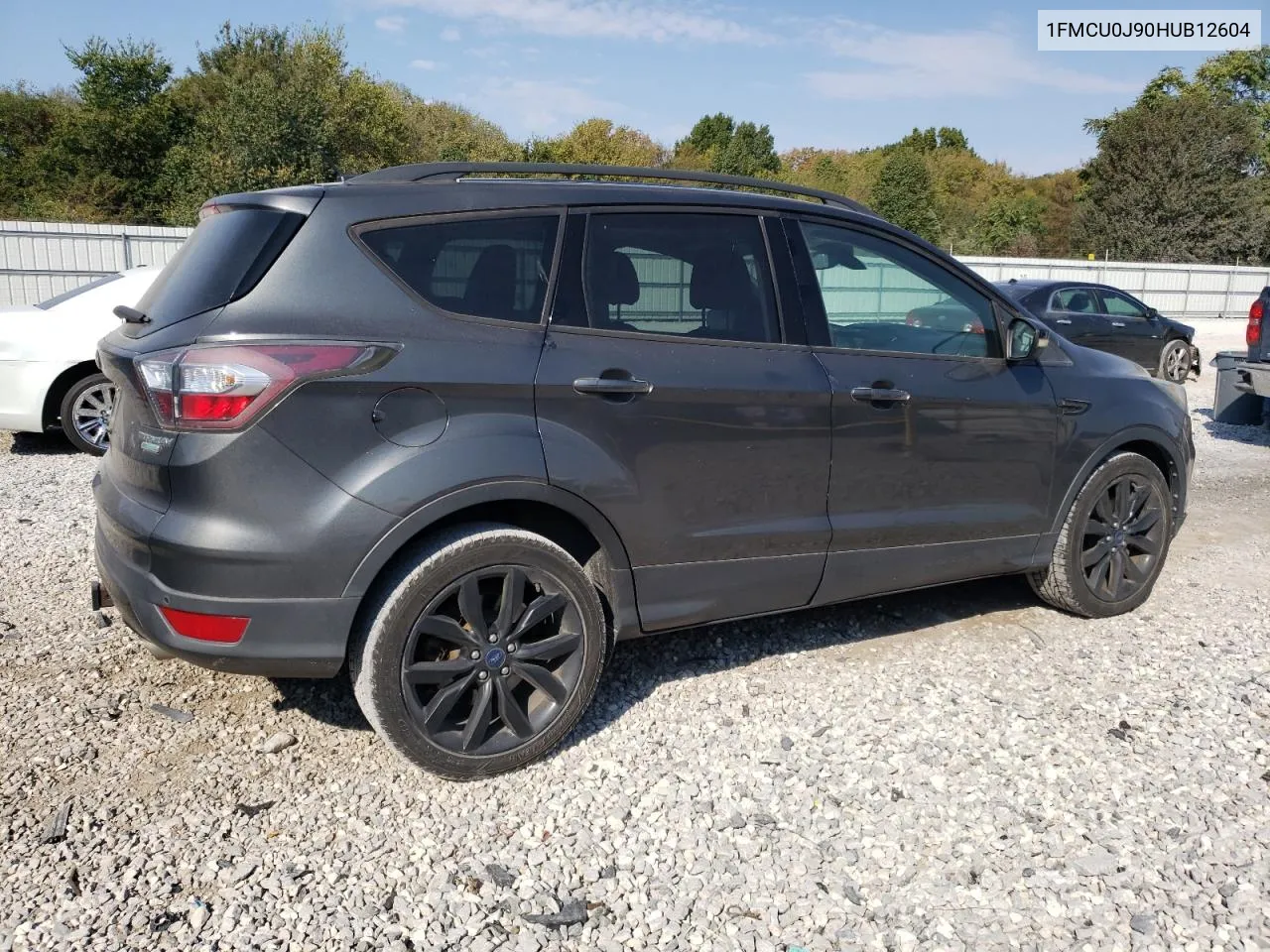 2017 Ford Escape Titanium VIN: 1FMCU0J90HUB12604 Lot: 75173354