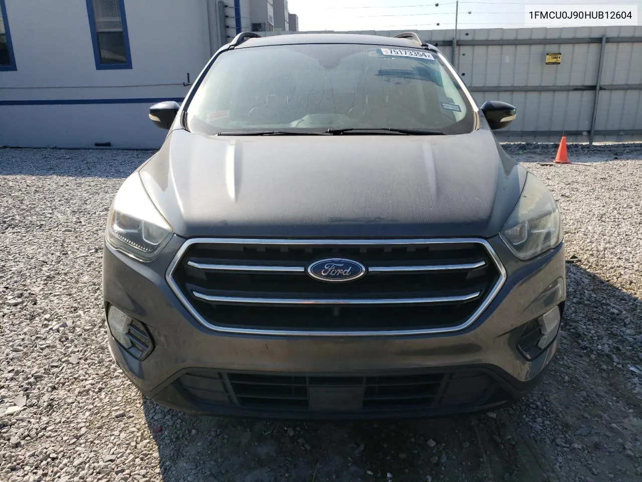 2017 Ford Escape Titanium VIN: 1FMCU0J90HUB12604 Lot: 75173354