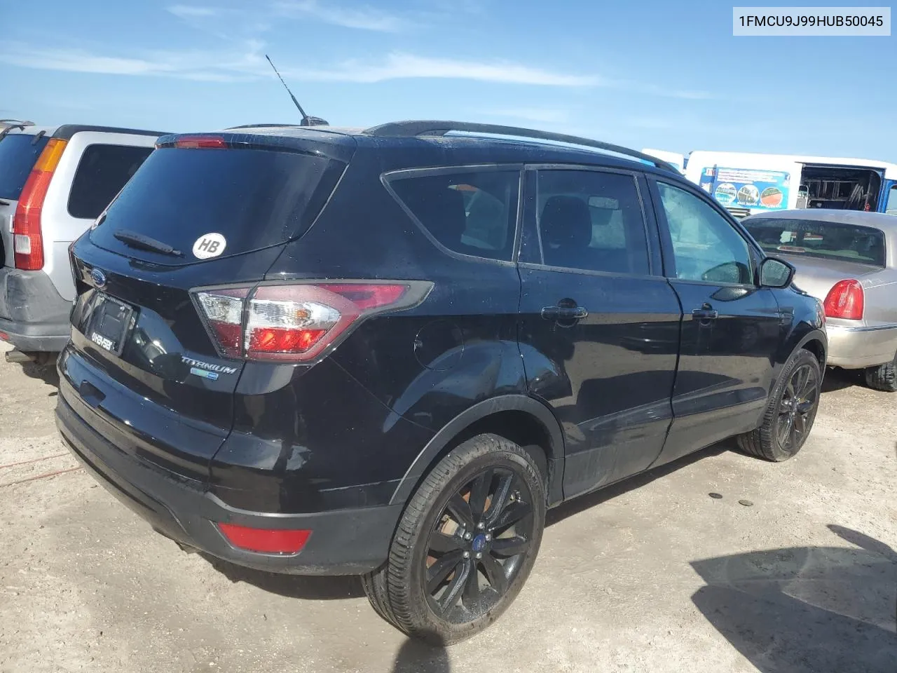 2017 Ford Escape Titanium VIN: 1FMCU9J99HUB50045 Lot: 75209974