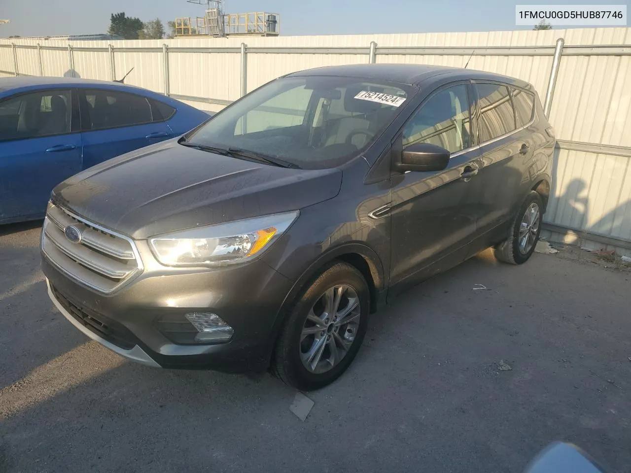 2017 Ford Escape Se VIN: 1FMCU0GD5HUB87746 Lot: 75214524