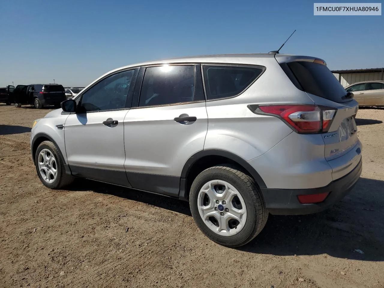 2017 Ford Escape S VIN: 1FMCU0F7XHUA80946 Lot: 75216954