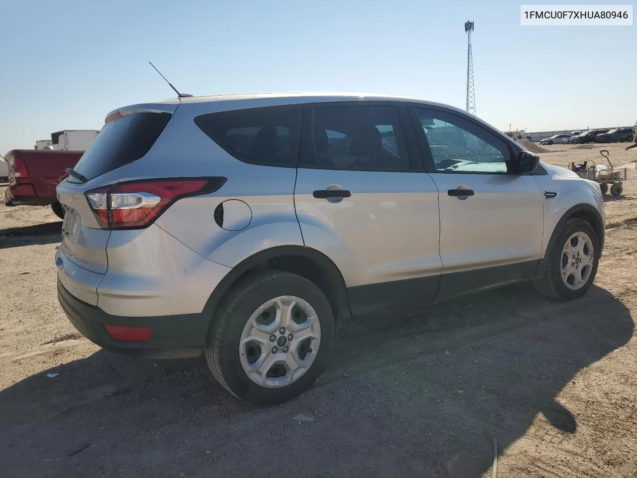 2017 Ford Escape S VIN: 1FMCU0F7XHUA80946 Lot: 75216954