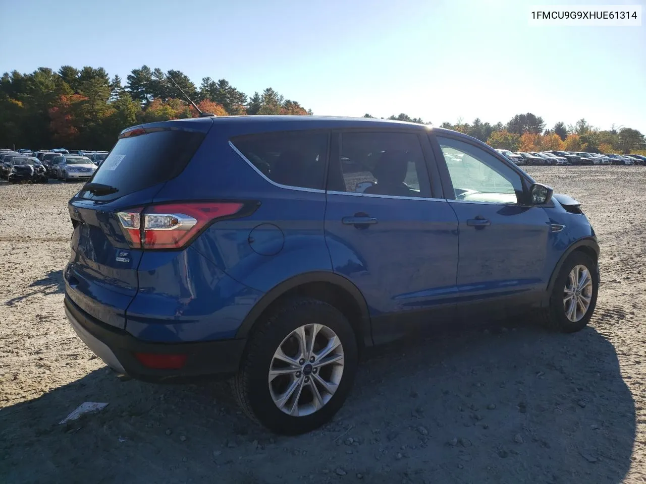 2017 Ford Escape Se VIN: 1FMCU9G9XHUE61314 Lot: 75243864