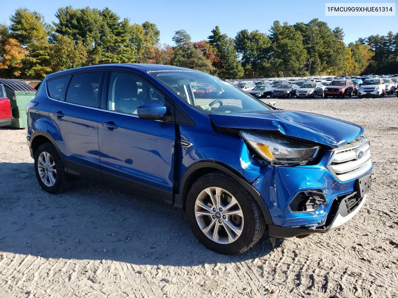 2017 Ford Escape Se VIN: 1FMCU9G9XHUE61314 Lot: 75243864