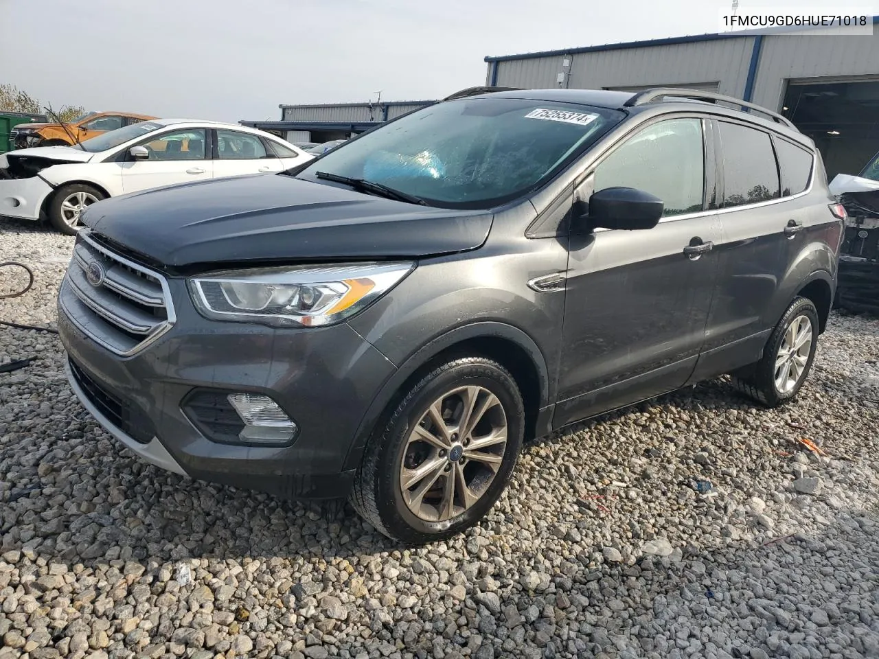 2017 Ford Escape Se VIN: 1FMCU9GD6HUE71018 Lot: 75255374