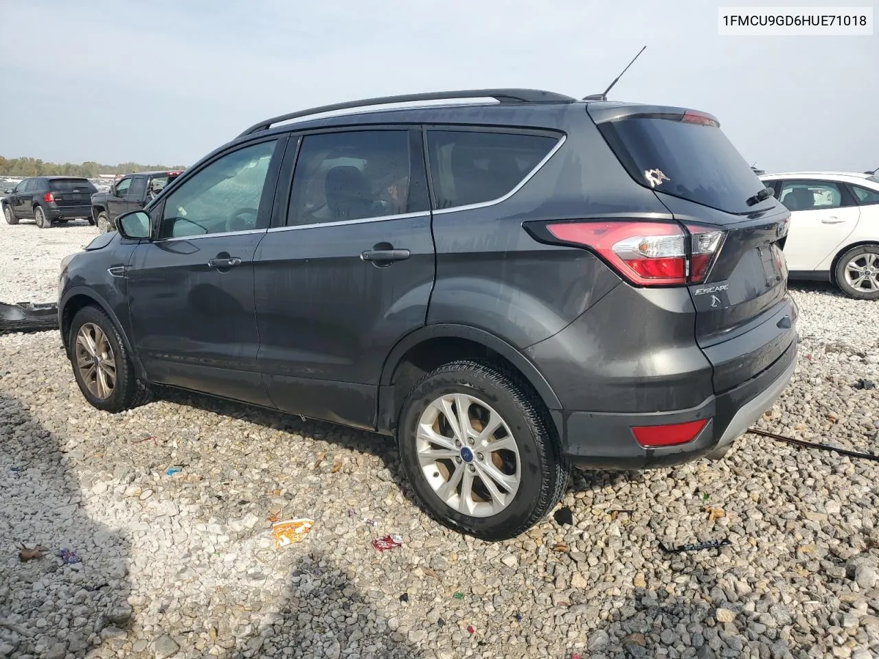 2017 Ford Escape Se VIN: 1FMCU9GD6HUE71018 Lot: 75255374