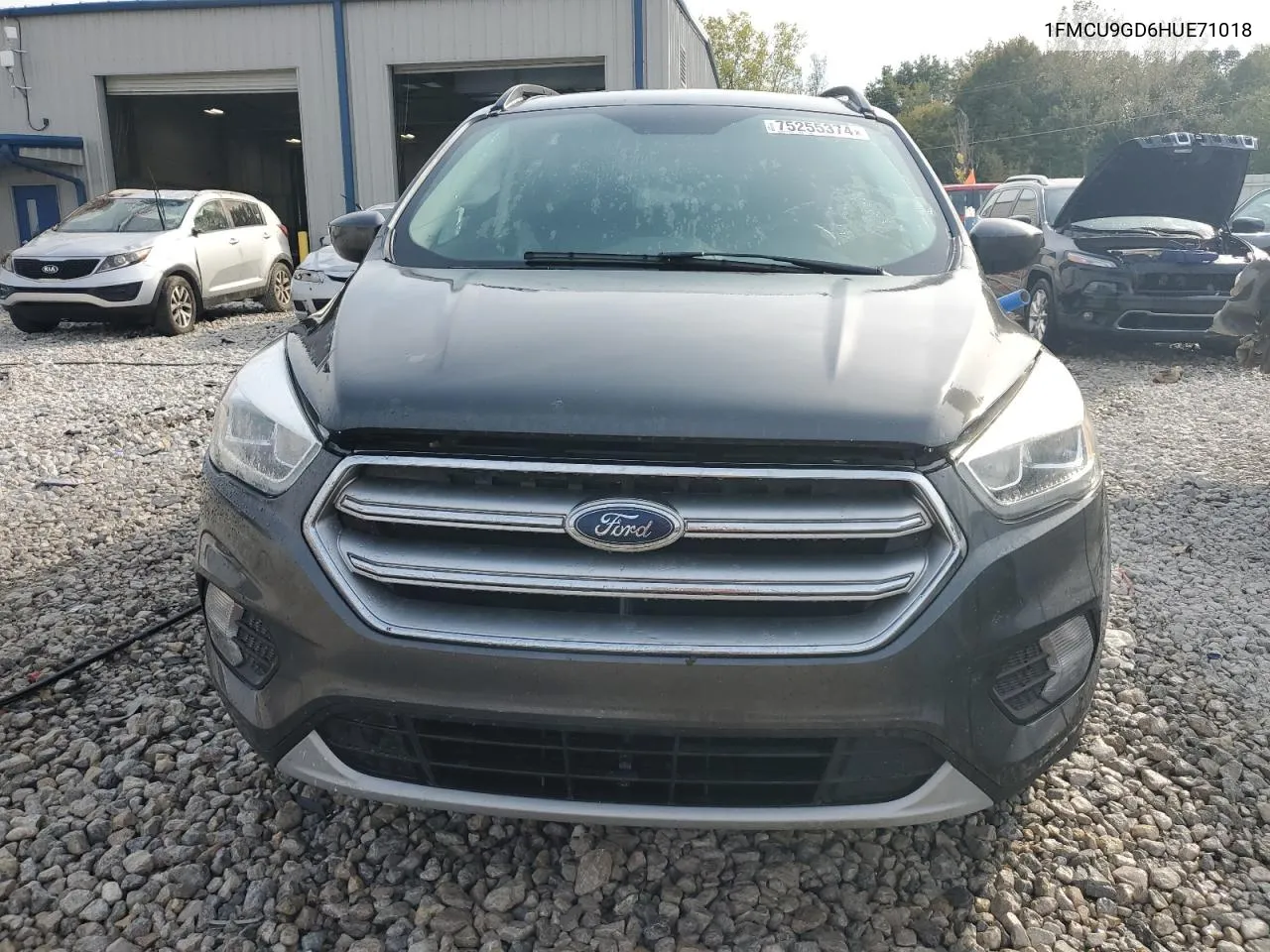 2017 Ford Escape Se VIN: 1FMCU9GD6HUE71018 Lot: 75255374