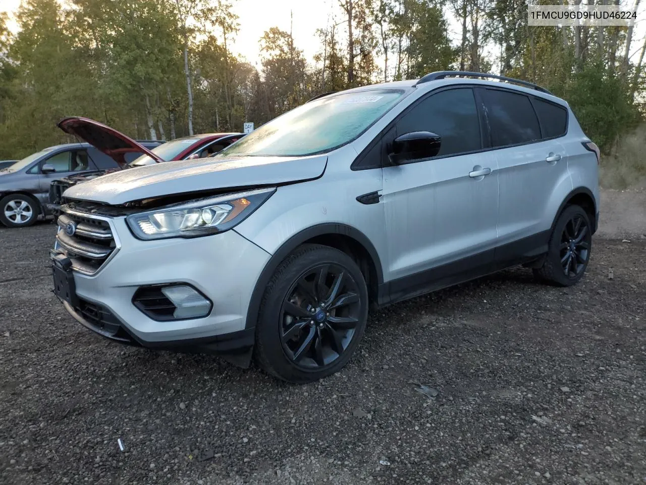 2017 Ford Escape Se VIN: 1FMCU9GD9HUD46224 Lot: 75267844