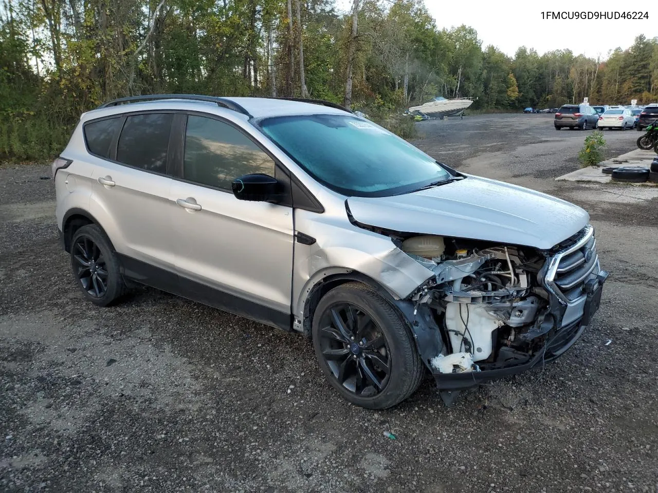 2017 Ford Escape Se VIN: 1FMCU9GD9HUD46224 Lot: 75267844