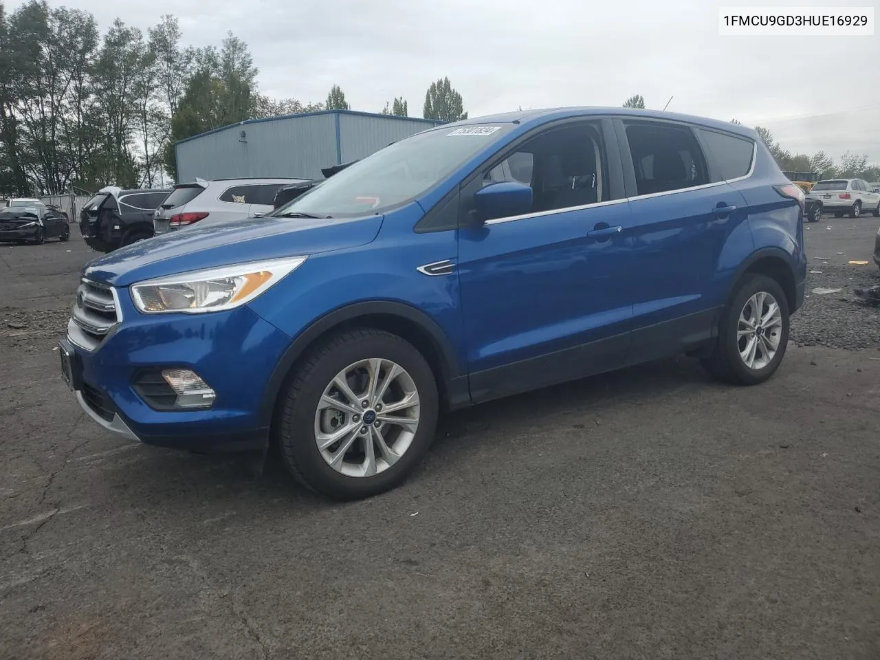 2017 Ford Escape Se VIN: 1FMCU9GD3HUE16929 Lot: 75301824