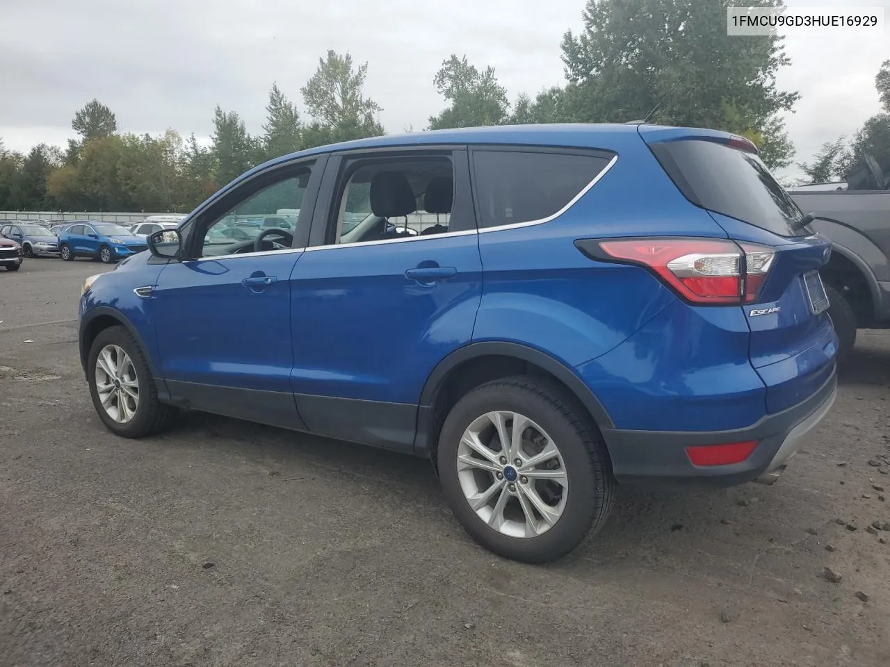 2017 Ford Escape Se VIN: 1FMCU9GD3HUE16929 Lot: 75301824