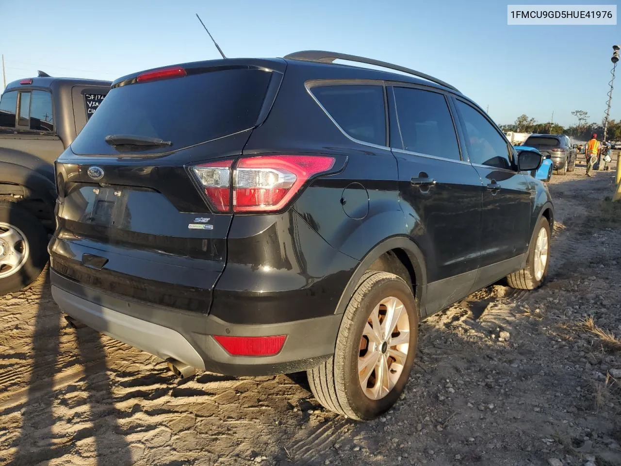 2017 Ford Escape Se VIN: 1FMCU9GD5HUE41976 Lot: 75339724