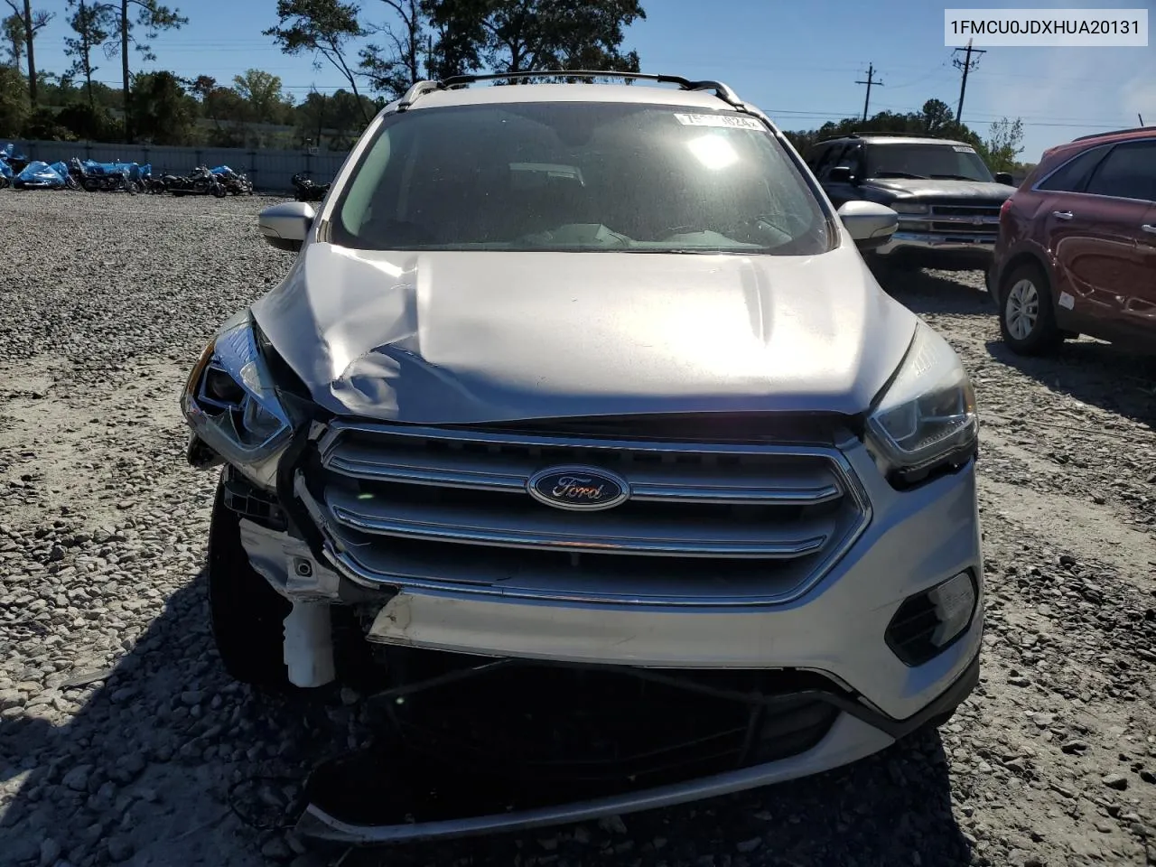 2017 Ford Escape Titanium VIN: 1FMCU0JDXHUA20131 Lot: 75359824