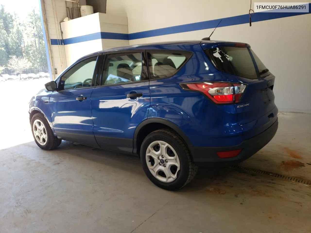 2017 Ford Escape S VIN: 1FMCU0F76HUA86291 Lot: 75401334