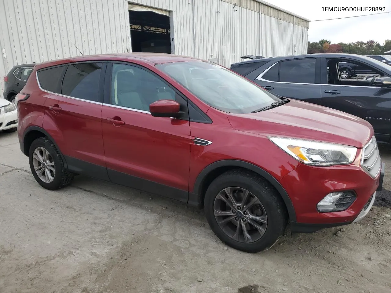 2017 Ford Escape Se VIN: 1FMCU9GD0HUE28892 Lot: 75421574