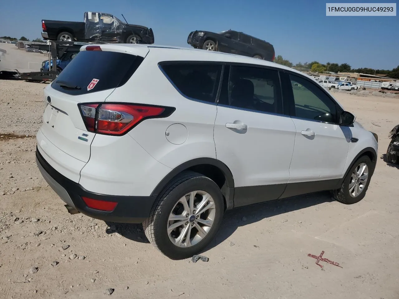 2017 Ford Escape Se VIN: 1FMCU0GD9HUC49293 Lot: 75441614