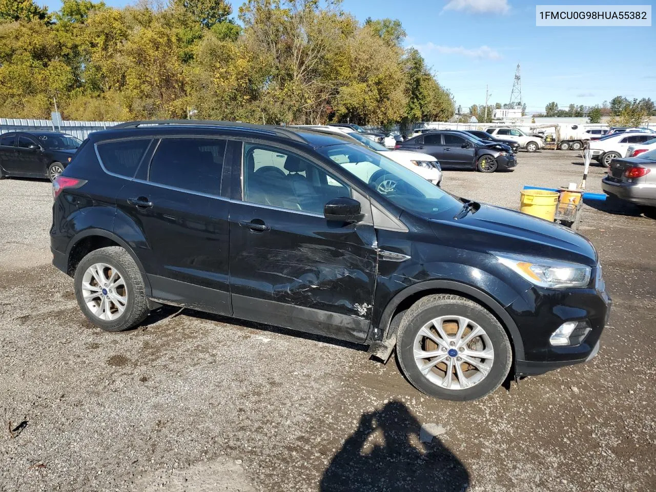 2017 Ford Escape Se VIN: 1FMCU0G98HUA55382 Lot: 75465914