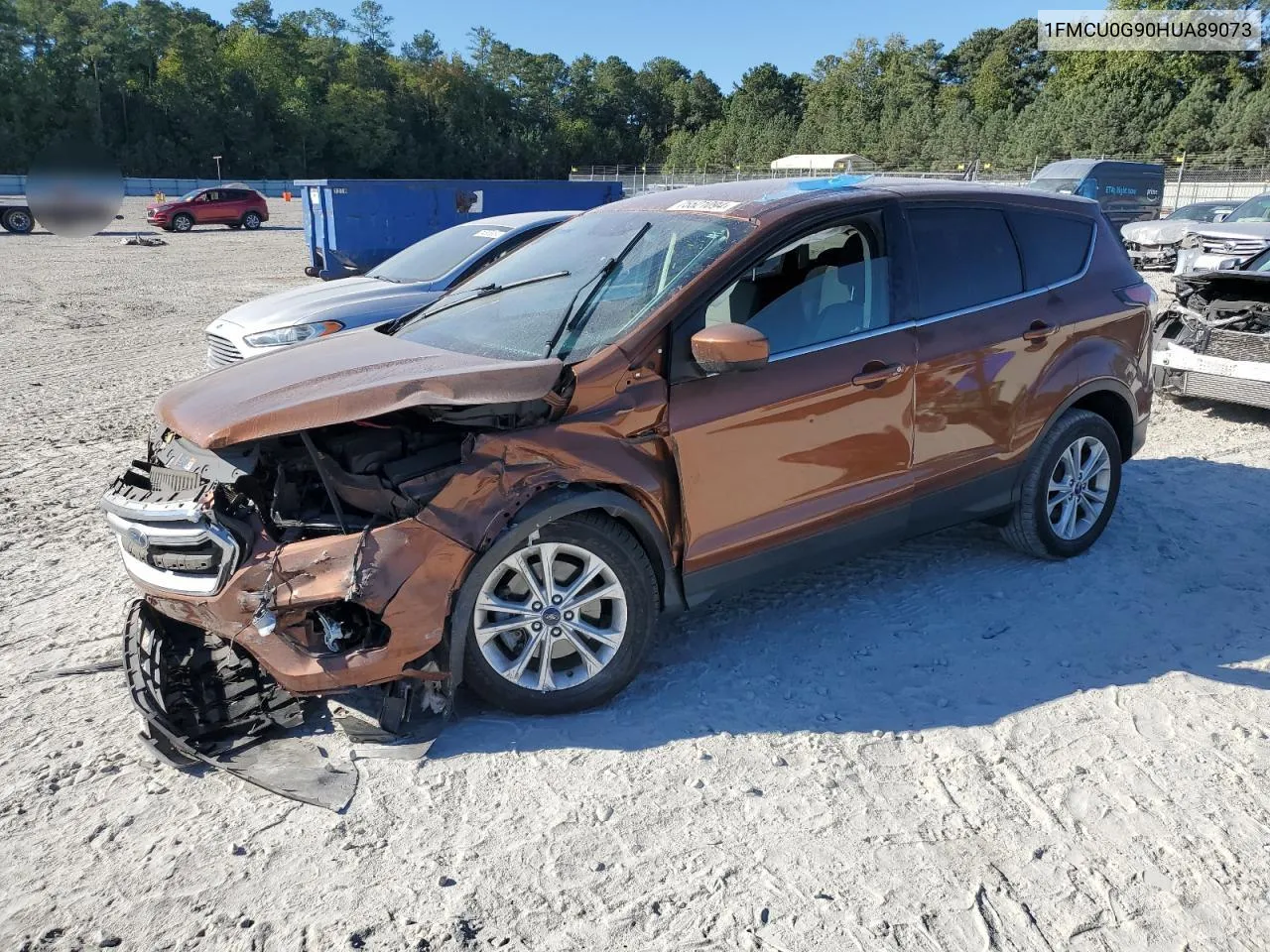 2017 Ford Escape Se VIN: 1FMCU0G90HUA89073 Lot: 75521094