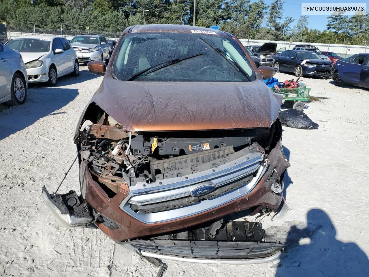 2017 Ford Escape Se VIN: 1FMCU0G90HUA89073 Lot: 75521094